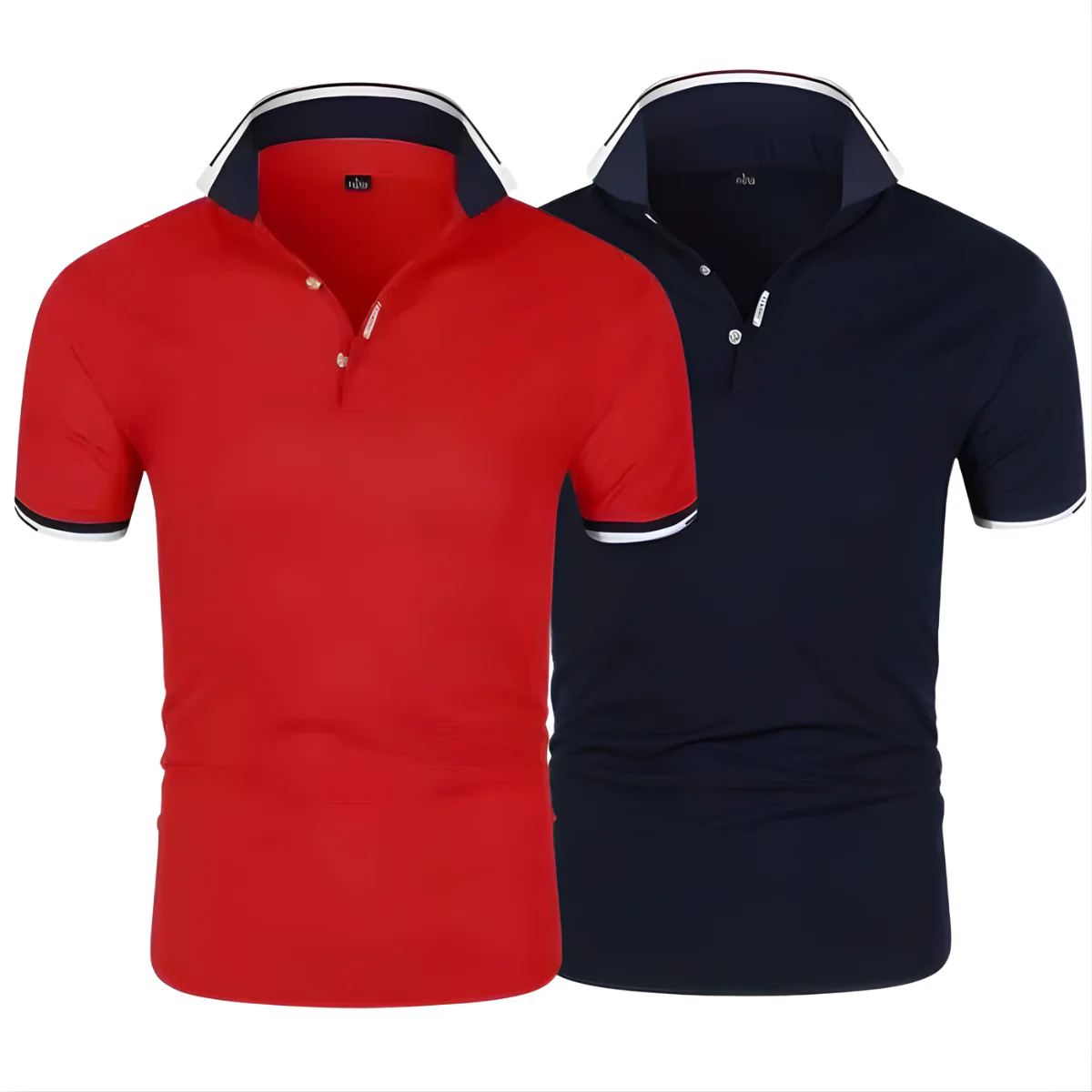 (Kaufe 1, erhalte 2) Prestige-Poloshirt-Set – Master Line (2er-Pack)